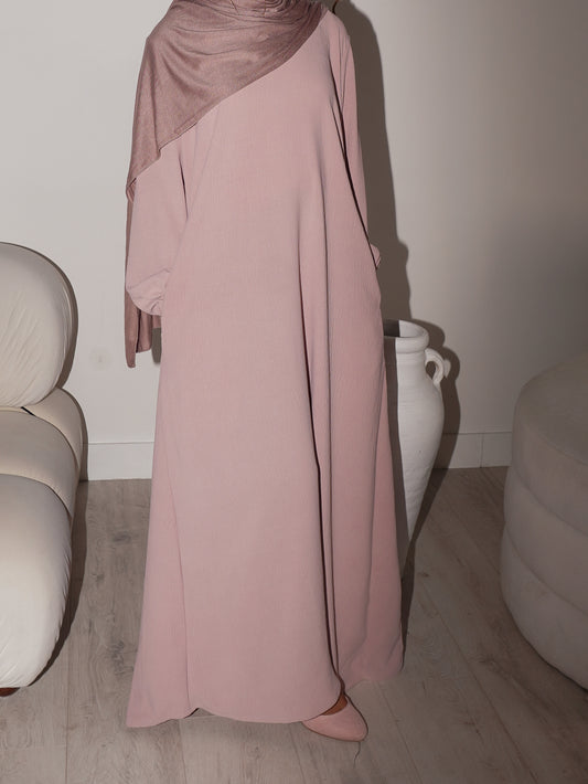 Neeya Abaya - Frosted Rose