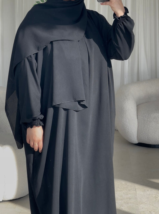 Neeya Prayer Abaya - Twilight Noir